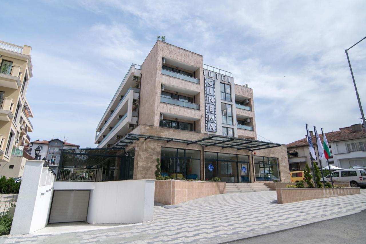 Cinema Hotel Primorsko Exterior foto